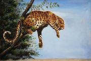 unknow artist Leopard 027 Spain oil painting artist